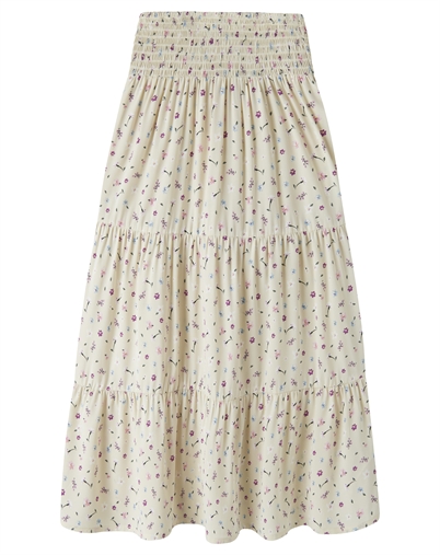 Name It - NKFVinaya Wide Nederdel - Almond Milk